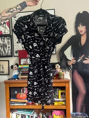 COLLECTIF SPOOKY BABE DRESS